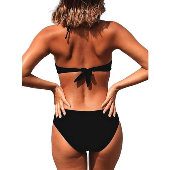 One Piece CROSS Swimsuit Size Small - Picture 4 of 9